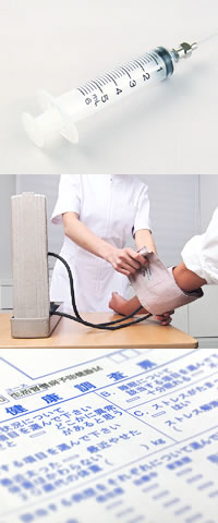 検査機関の看護師